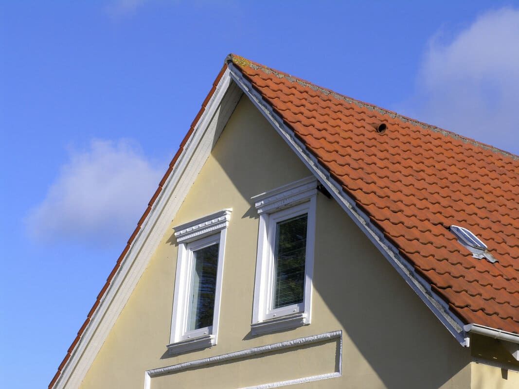 Dormer and gable roof detail